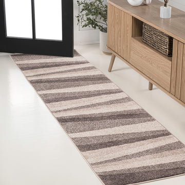 Prism Geometric Striped Area Rug